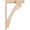 Ekena Millwork Merced Arts & Crafts Smooth Outlooker, Douglas Fir, 5 1/2"W x 24"D x 36"H OUT06X24X36MRC03SDF - alternate 3